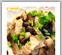 蘑菇肉片